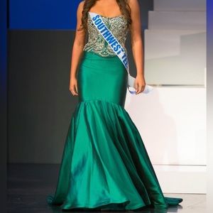 High end State Level Pageant Gown fits 4-6